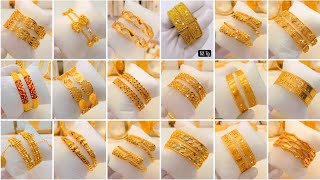 Latest Bridal Gold Bangle Design with Price || New stunning Gold Bangle Bracelet For Girls 2025