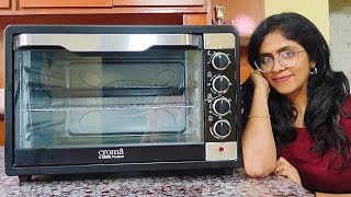 Croma 63L otg detailed video with measurements | Cake tins that fit in a 63 ltr Croma Otg | Ep:236