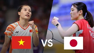 Nguyễn Thùy Linh xuất thần đả bại tay vợt Nhật Bản Asuka Takahashi