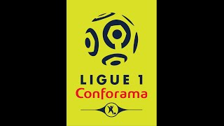 Ligue 1 2019-20 Soccer Club Logos