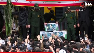 İran Halkı Cumhurbaşkanı Reisi'ye Veda Ediyor