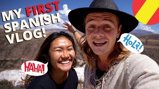 I FINALLY  SPOKE SPANISH IN PERU!! *Learning Spanish while traveling!