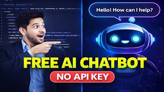 How to Add Animated AI Chatbot to Website (No API Key) | HTML CSS JS Tutorial