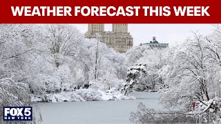 When will the snow in NYC, NJ melt? Extended weather forecast
