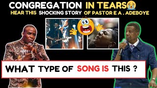 CONGREGATION IN TEARS 😭 AS PST DANIEL REVEAL THIS  OF PAPA ADEBOYE// PST DANIEL ON MINS.KEASTRING