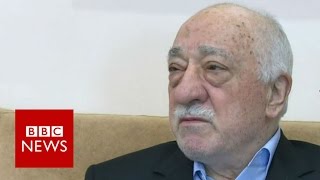 Exiled cleric Fethullah Gulen rejects Turkey 'coup' claims - BBC News