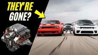 Dodge SRT Hellcats Are Getting Cancelled + The Future of Dodge Muscle (EV Replacement)