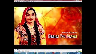 Shazia Khushk Famous Song   Danah Pe Danah   Pakistani Old Hit Songs