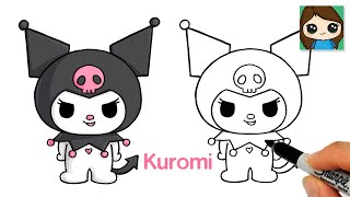 How to Draw Kuromi Easy | Sanrio