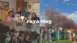 MY FIRST EVER VLOG - raya perantauan 2023 di edinburgh!