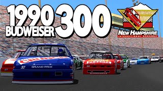 NASCAR's First Race at New Hampshire - 1990 Budweiser 300 - NR2003