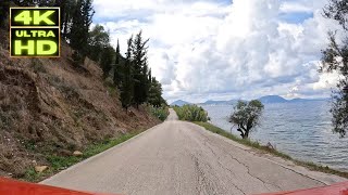 Corfu Island. Greece. 1hour of relaxing ride from Petriti to Ipsos Beach. 40 km long route.