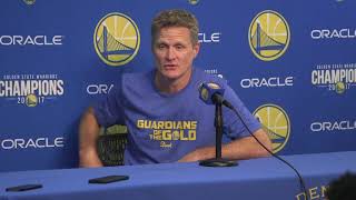 Kerr calls Pachulia 'our starter,' but insists he 'won't hesitate to change the starting lineup'