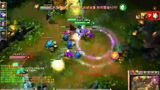 2013년 추억의 [lol]5원딜 6도란 11분컷 5 Ranged champion six Doran's Sword [League of Legends]