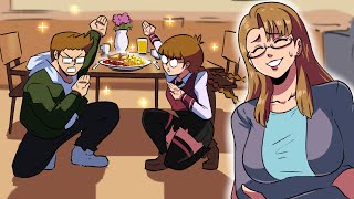 Childhood Tomboy Friend: Nikki Family's Breakfast| CEO of MI.LFS comic dub