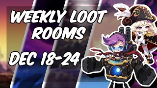 Maplestory Weekly Bossing Loot Rooms | December 18th - 24th