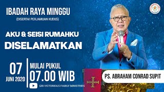 Ps. Abraham Conrad Supit - Ibadah Raya Minggu (Perjamuan Kudus) Online 070620