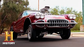 Counting Cars: Danny BURNS RUBBER in a FAST Corvette (Season 4) | History