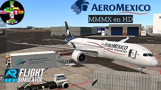 Real Flight Simulator | México - Sao Paulo con Aeromexico y su Boeing 787-9  Dreamliner