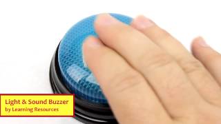 Light \u0026 Sound Blue Buzzers by Learning Resources REVIEW LER 3776