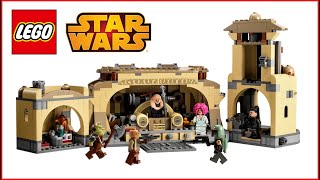 LEGO Star Wars 75326 Boba Fett's Throne Room Speed Build fo Collectors - Brick Builder