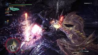 【MHW:IB】歴戦リオレイア希少種VSパンパンゼミ  スラアクソロ