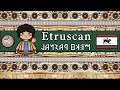 The Sound of the Etruscan language (Numbers, Words & The Pyrgi Tablets)