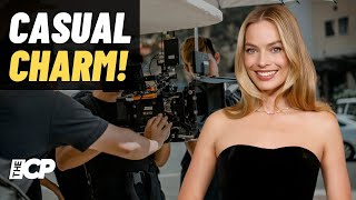 Margot Robbie looks COOL in casual chic on ‘A Big Bold Beautiful Journey’ set -