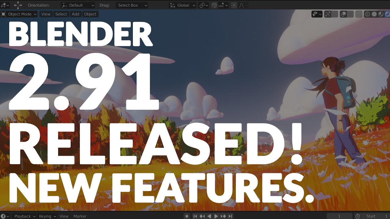 BLENDER 2.91 - RELEASED!😍 - YouTube