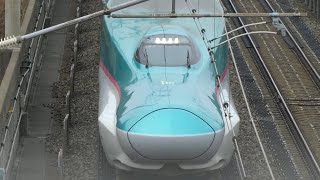 東北新幹線【U1編成】やまびこ602号　一ノ関行きからやまびこ601号盛岡行きへ回送列車発車　2022/03/22 #一ノ関駅