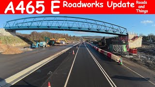 A465 26/11/24 Update. Roadworks Sections 5 \u0026 6