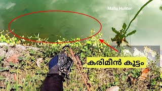 മീൻ കൂട്ടത്തിൽ നിന്നും അമ്പെയ്ത് പിടിക്കാം / slingshot Fishing Kerala/mallu Hunter