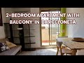 Renovated 2 Bedroom Apartment in Catalan Style with Balcony in Barceloneta