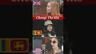 Who sang it better: Cheap Thrills ( us, Sri lanka, uk ) #whosangitbetter #cheapthrills #cover