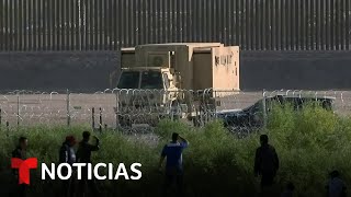Migrantes denuncian malos tratos de la Guardia Nacional de Texas | Noticias Telemundo