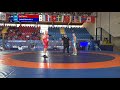 Round 1 FS - 100 kg: J. CATTAN (USA) v. I. ZADNEPRYANNY (KAZ)