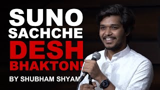 Suno Sachche Desh Bhakton! - Shubham Shyam | Hindi Poetry | The Habitat Studios