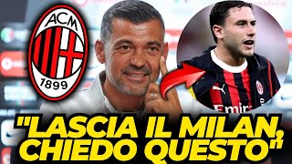 Controversia! Sergio Conceição ha appena rivelato tutta la verità! La Calabria fuori dal Milan!