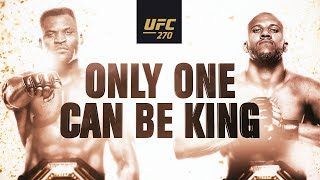 UFC 270: Ngannou VS Gane - ONLY ONE CAN BE KING I OFFICIAL TRAILER