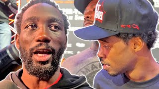 Terence Crawford & Errol Spence Jr react to HEATED final press conference!