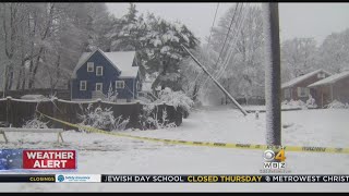 350,000 Power Outages In Massachusetts, May Be Out For Days