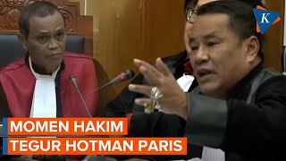 Hotman Paris Kena Tegur Hakim gara-gara Ini