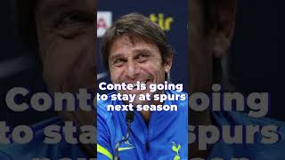 Conte is going to stay at spurs next season👏🏽
