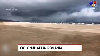 Ciclonul Ali în România - Litoral TV