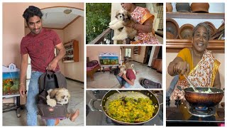 My Family Vlog | అమ్మమ్మ మనవరాలు మాటలు | కొత్తరకం వేపుడు చేసి చూపించిన అమ్మమ్మ Patnamlo palleruchulu