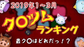 【ランキング】2019年ク〇ツムオブザ第１四半期をランキング形式で発表！【最クソが決定】