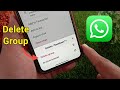 How to Delete WhatsApp Group on iPhone and iPad