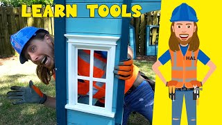 Building playhouse for kids with Handyman Hal