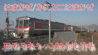 はまかぜ・かにカニはまかぜ　キハ189系撮影集in加古川橋梁2024 1 30