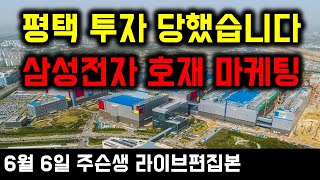 평택 아파트 투자, 전문가의 삼성전자 호재 마케팅에 당했습니다.#부동산